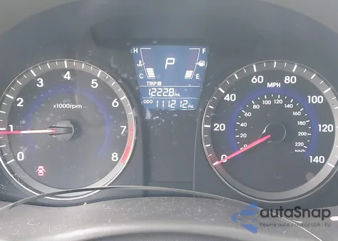 2013 Hyundai Accent Gls z USA, uszkodzony, nr VIN KMHCT4AE9DU559837